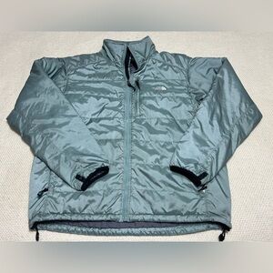 The North Face Aconcagua Mens Insulated Puffer Jacket - Aqua Blue - XL